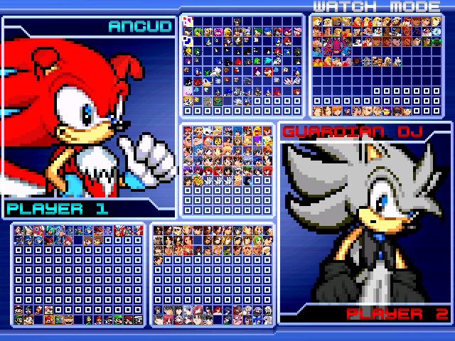 how to make your own sonic mugen character using fighter factory